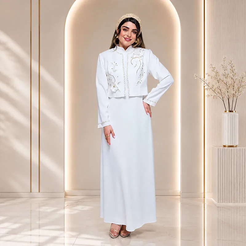 کت سارافون عروس کد 301 سفید